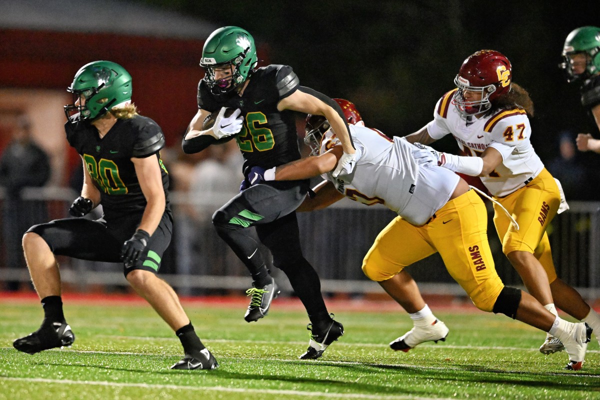 a Central Catholic West Linn 6A Oregon football semifinal November 17 2023 Leon Neuschwander 24